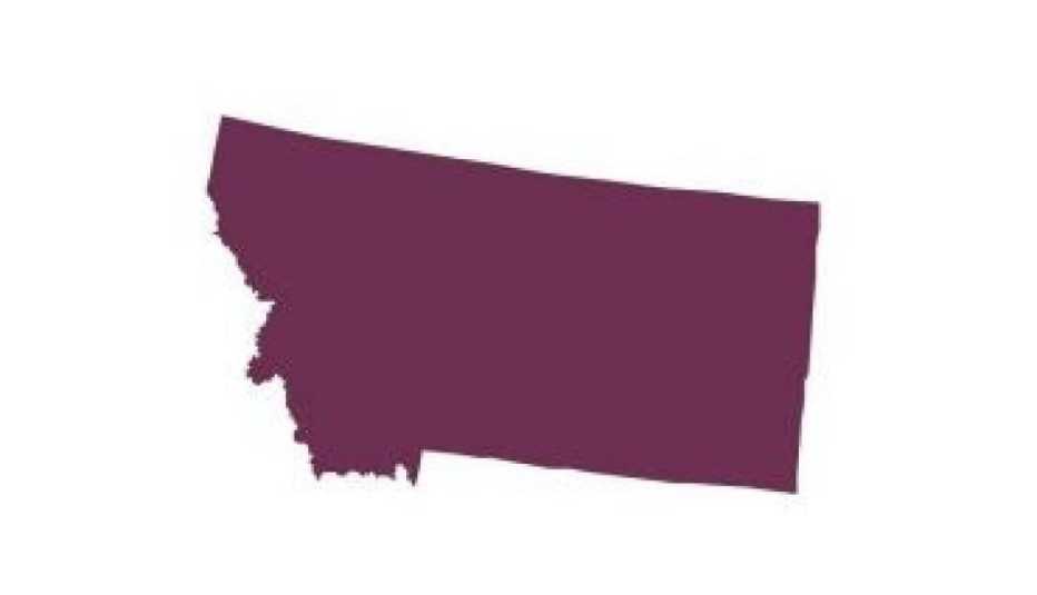 Image of the state of Montana