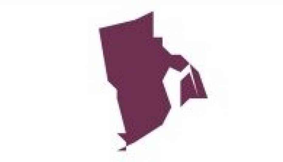 Image of the state of Rhode Island