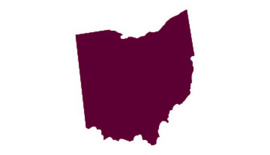 Image of the state of Ohio