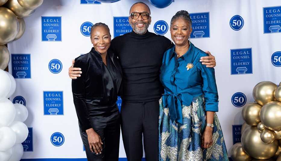 A A R P C E O Myechia Minter-Jordan with Lee Daniels and Rhonda Cunningham Holmes