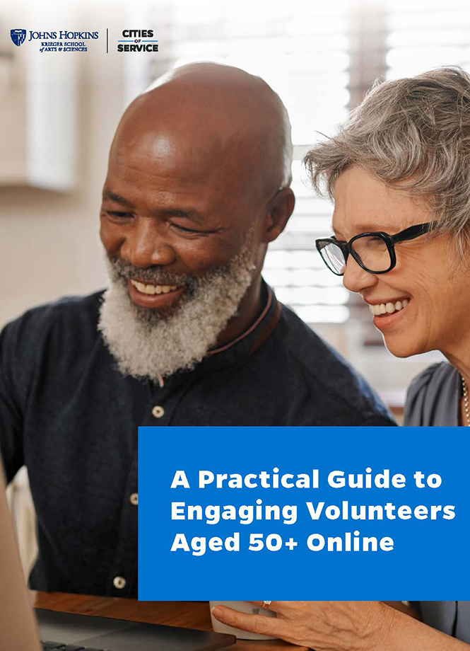 Cover of A Practical Guide to Engaging Volunteers Aged 50+ Online Cover of A Practical Guide to Engaging Volunteers Aged 50+ Online