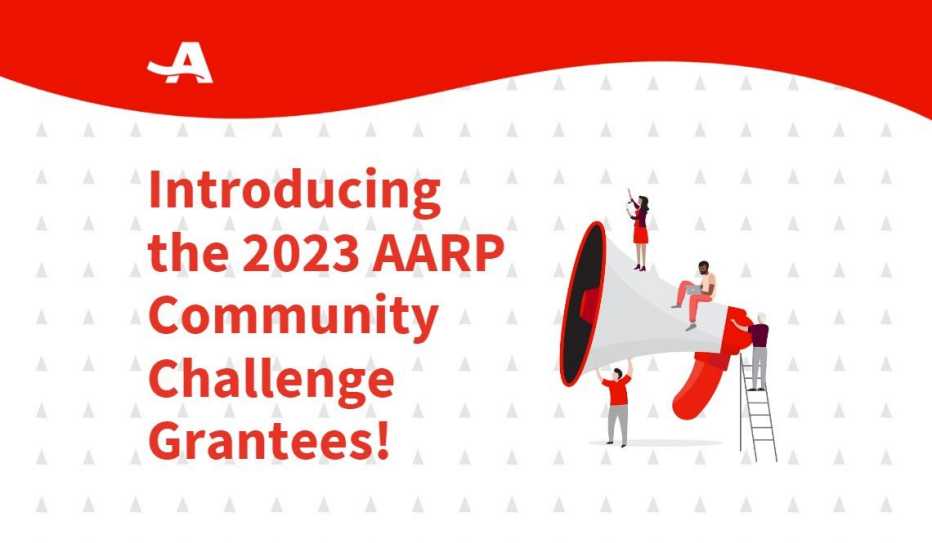 2023 AARP Community Challenge Grantee announcement image
