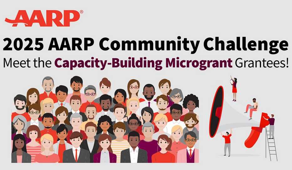 Meet the 2025 AARP Community Challenge Capacity-Building Microgrant Grantees