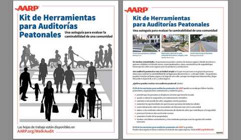 Kit de Herramientas para Auditorías Peatonales de AARP