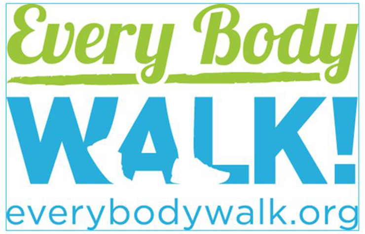 Logo for the nonprofit Every Body Walk!