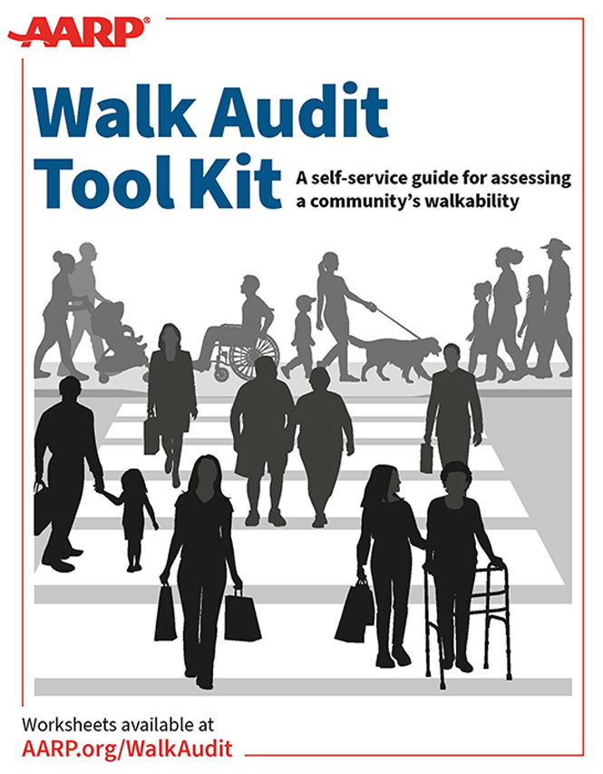 Cover of the AARP Walk Audit Tool Kit
