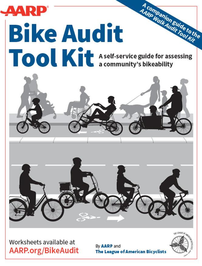 Cover of the AARP Bike Audit Tool Kit