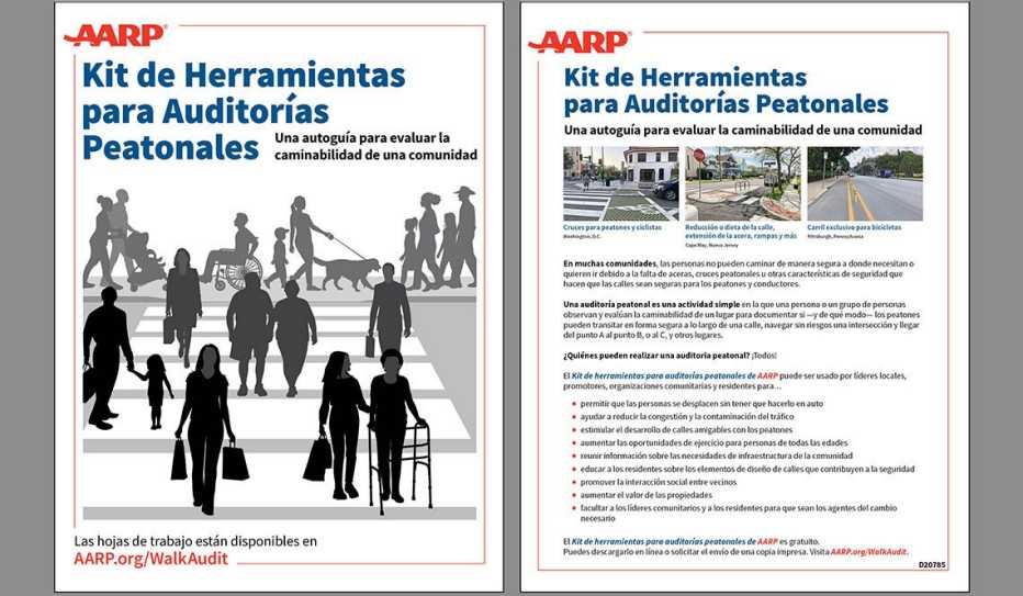 Kit de Herramientas para Auditorías Peatonales de AARP