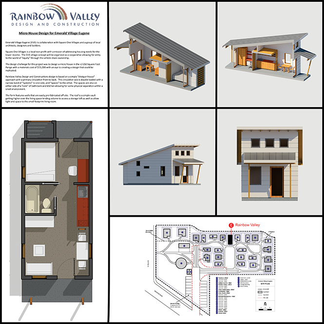 Square One Villages Tiny Home Floor Plan Square One Villages Tiny Home Floor Plan