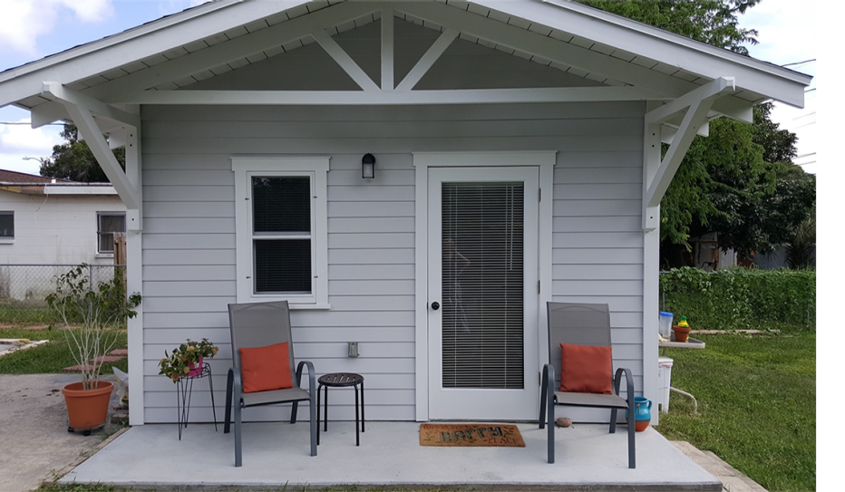 Detached bedroom ADU