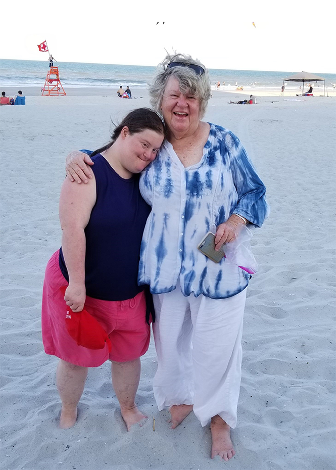 Moira and her mom, Bernadette Moira and her mom, Bernadette