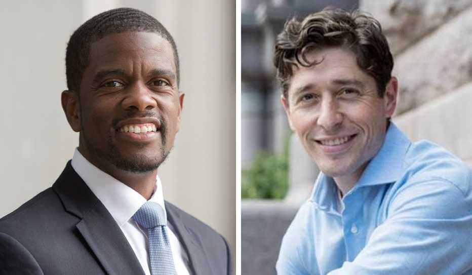 Saint Paul Mayor Melvin Carter III and Minneapolis Mayor Jacob Frey