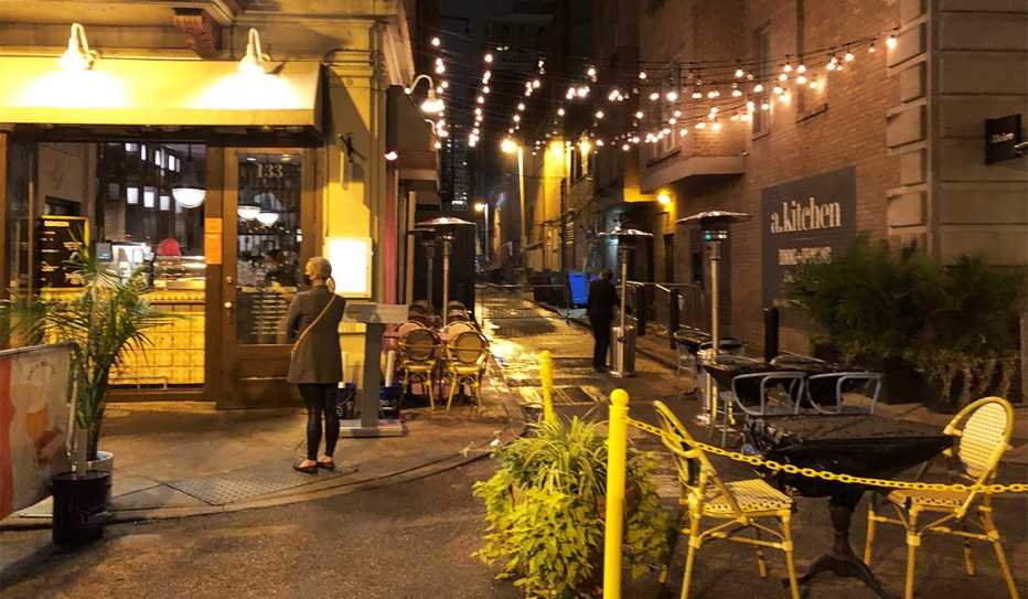 Philadelphia alleyway activation