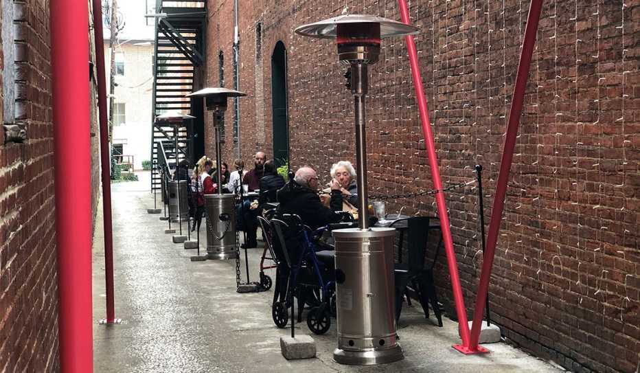 Frederick, Maryland alleyway activation