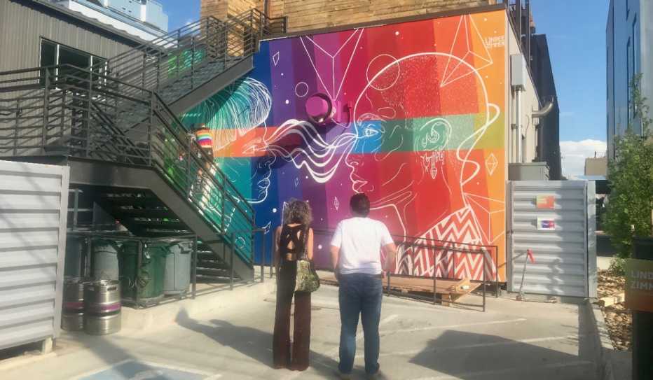 Denver Colorado Mural by Lindee Zimmer
