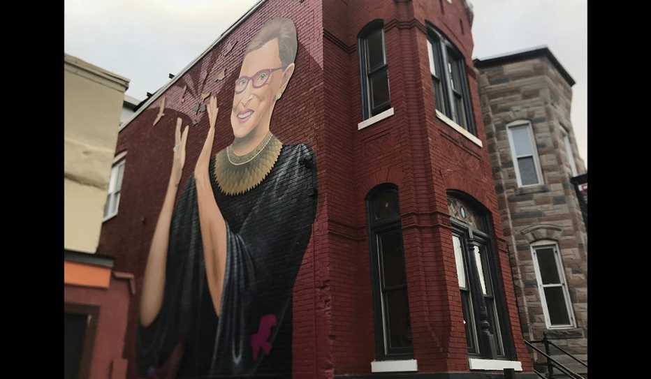 Justice Ruth Bader Ginsberg Mural, Washington DC