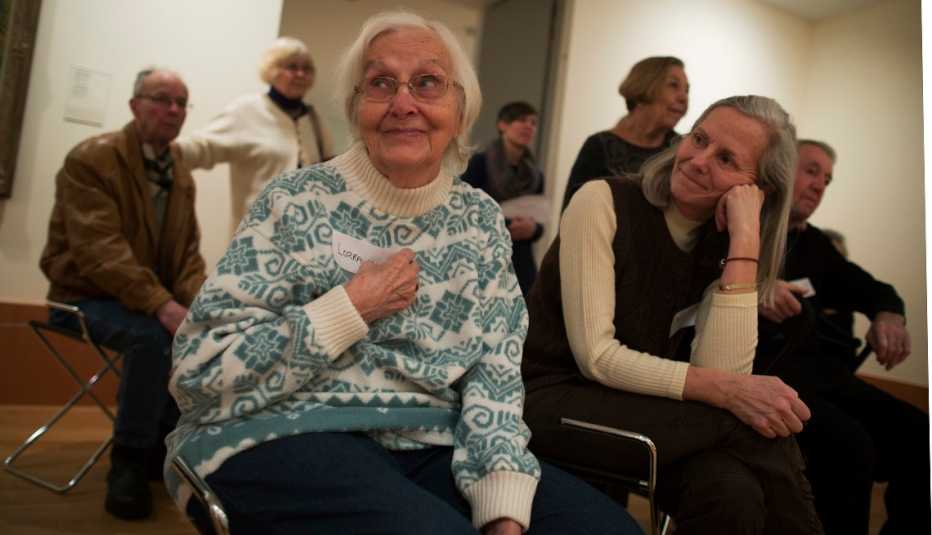 Art therapy, Museum, AARP Livable Communities, Dementia and Age Friendly Communities Art therapy, Museum, AARP Livable Communities, Dementia and Age Friendly Communities