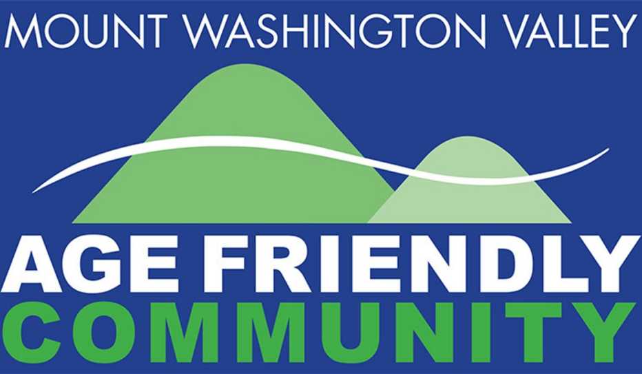 Logo for the Mount Washington Valley Age Friendly Community Logo for the Mount Washington Valley Age Friendly Community