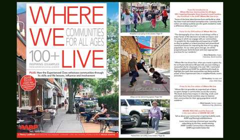 Front and back covers of the 2018 edition of Where We Live