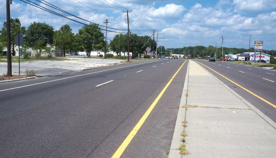 Atlantic City Road, New Jersey, Before Photo, Street, Suburban Street, Livable Communities