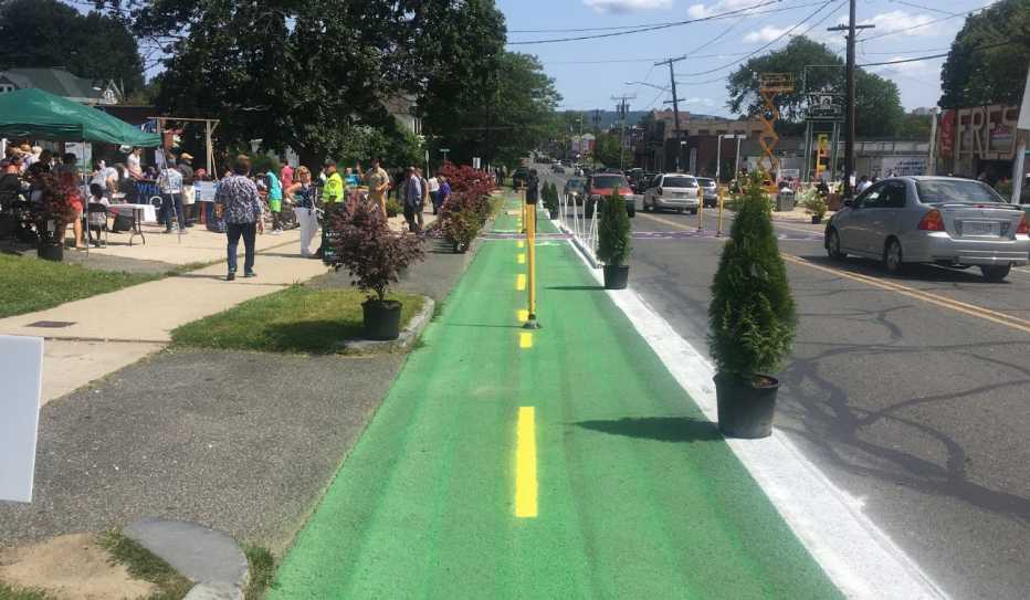Two-way Cycle Track
