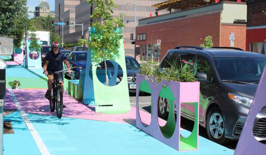 Raised Cycle Track