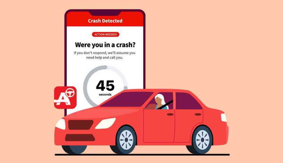 AARP SafeTrip Crash Assist