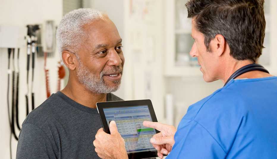 Medical provider and patient