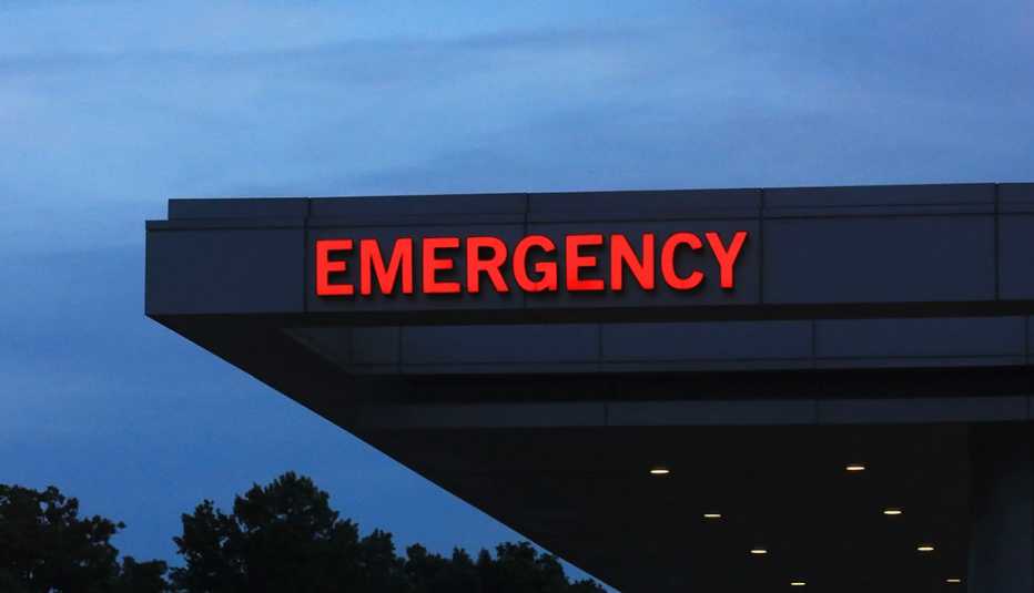 emergency room sign