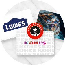 Redeemable Gift Cards from AARP Rewards