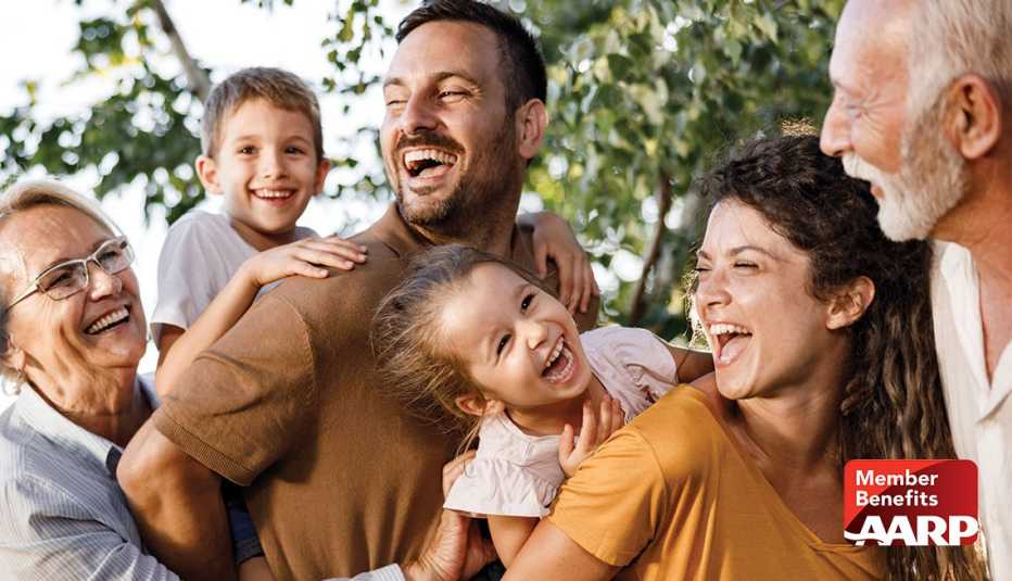 Is an AARP Membership Worth It? - Hero A happy family enjoying AARP benefits and discounts, including travel and healthcare savings