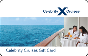 Redeem Your Points for a $500 Celebrity Cruises Gift Card image of a digital celebrity cruises gift card