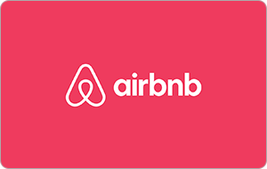Redeem Your Points for a $500 Airbnb Gift Card image of a digital airbnb gift card