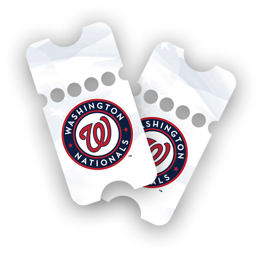 washington nationals ticket stubs