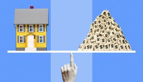 House or Cash? it's a balance House or Cash? it's a balance