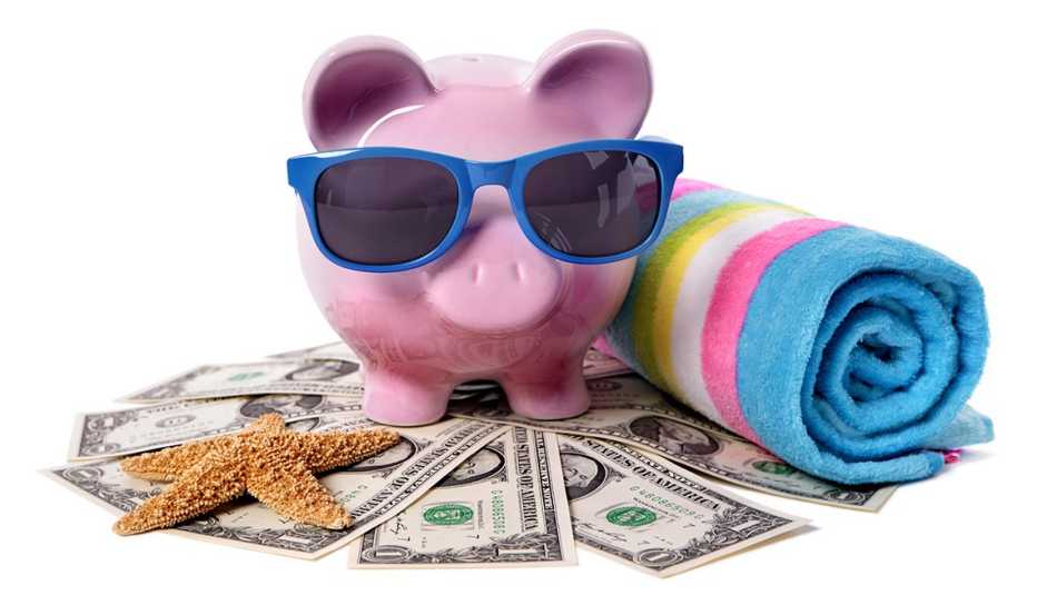 beach ready piggy bank 