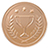 illustration of a bronze medal