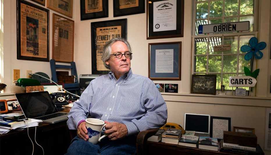 Greg O'Brien, journalist and author of his story, On Pluto, about living with the onset of Alzheimers, Age-friendly financial services Greg O'Brien, journalist and author of his story, On Pluto, about living with the onset of Alzheimers, Age-friendly financial services