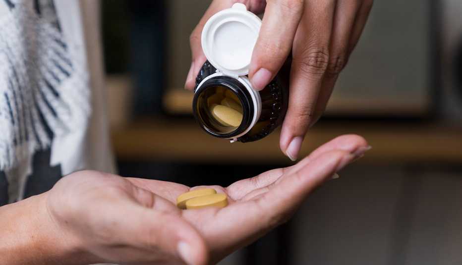 Getting pills out of a bottle