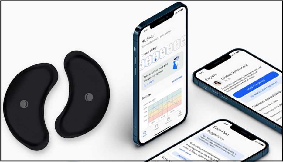 several devices associated with a smart sleep system