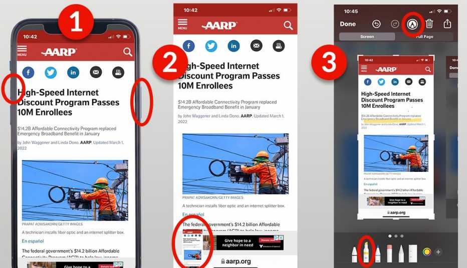 a panel of screenshots showing instructions for taking screenshots with your iphone a panel of screenshots showing instructions for taking screenshots with your iphone