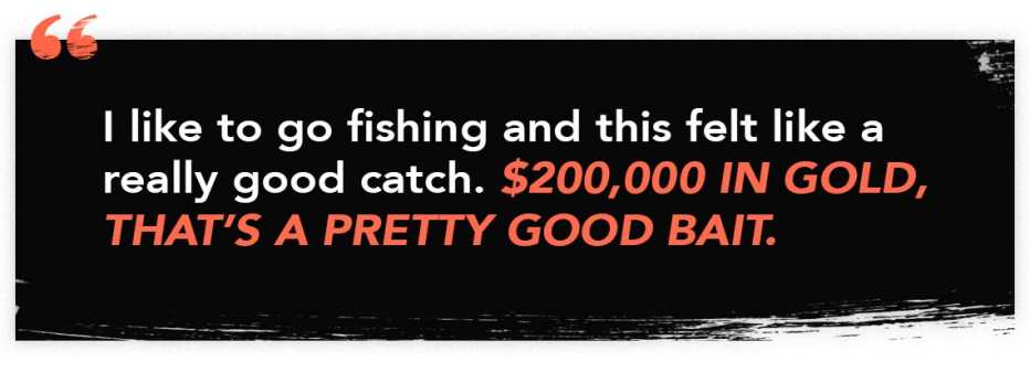 a quote from the episode is represented graphically