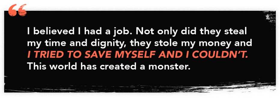 a quote from the episode is featured graphically