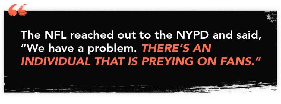 a quote from the episode is featured graphically