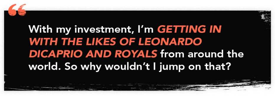 Tech Startup Revealed to be Ponzi Scheme A quote from the episode is pictured