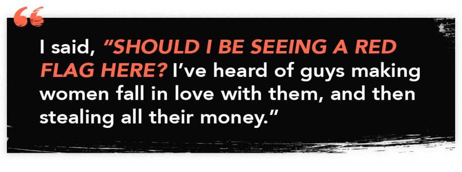 a quote from the episode is featured graphically