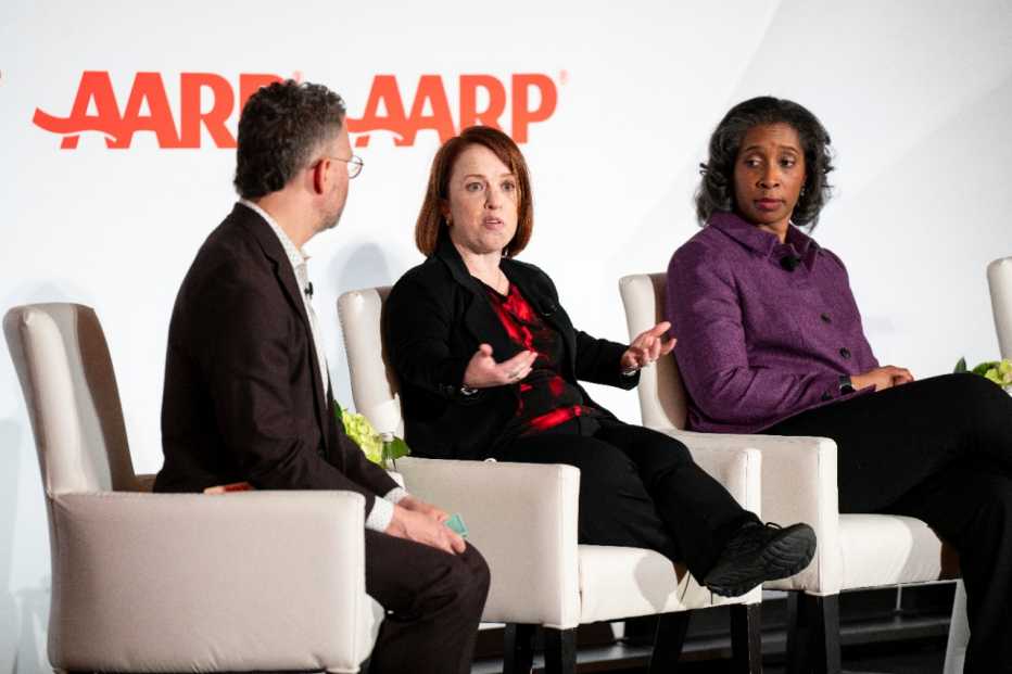 speaker discussion at conference