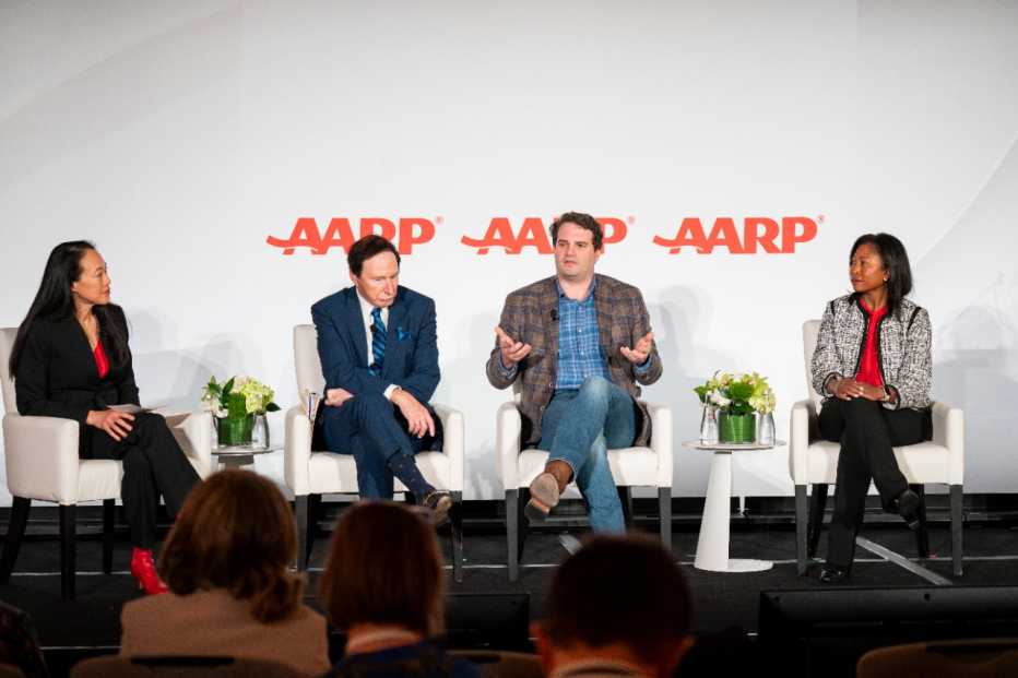 speaker discussion at conference