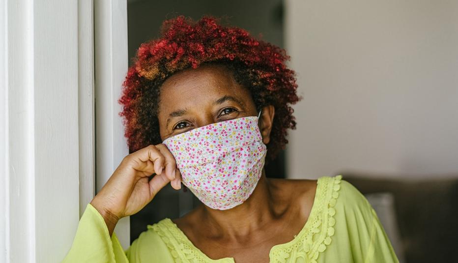 African American Woman During COVID-19