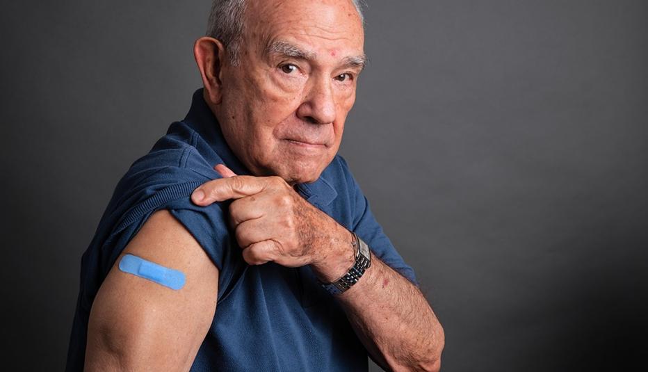 Proudly Vaccinated Senior